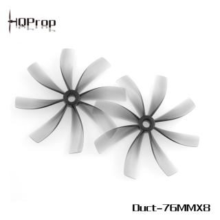 HQProp Duct-76MMX8 for Cinewhoop (2CW+2CCW)-Poly Carbonate 졼