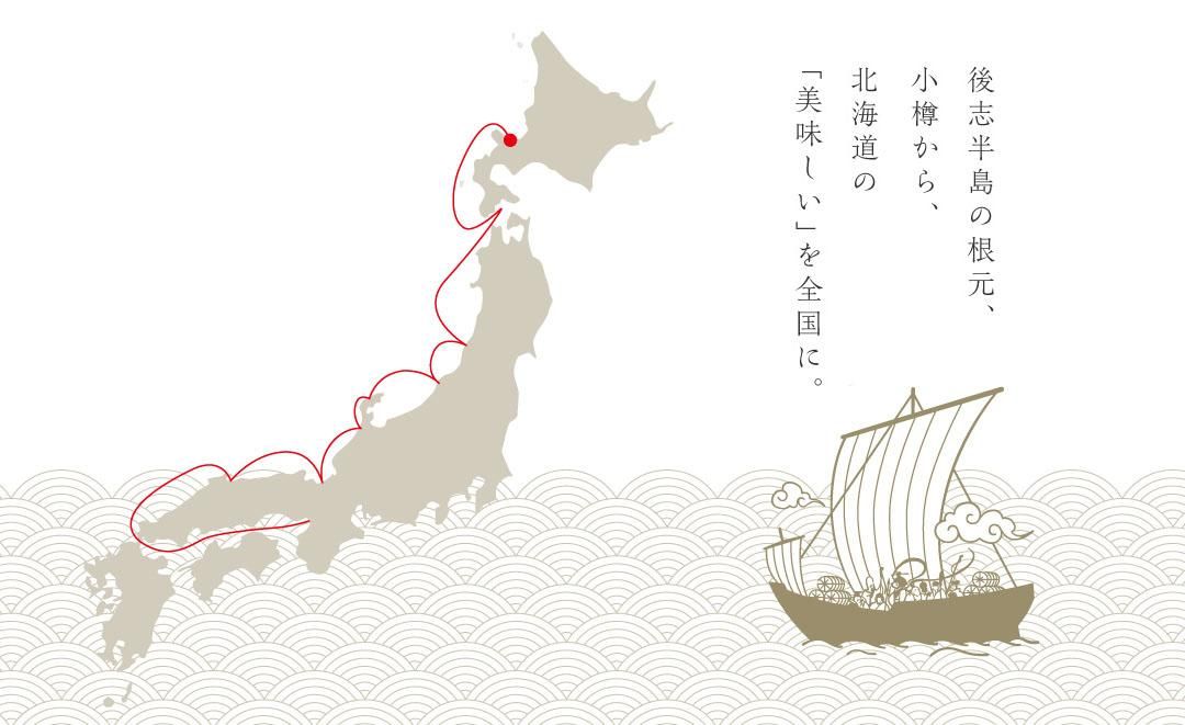 北前航路図
