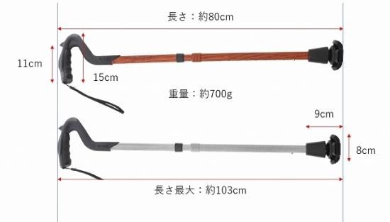 パワーステッキ2G 医者が開発した体の痛みを抑え歩きやすくなる機能