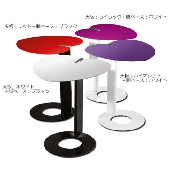 イタリア家具メーカpezzaniから直輸入 ハート形カフェテーブル