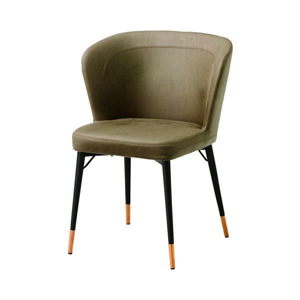 スチールフレーム ダイニングチェア DC-170-Lex /張地Lex