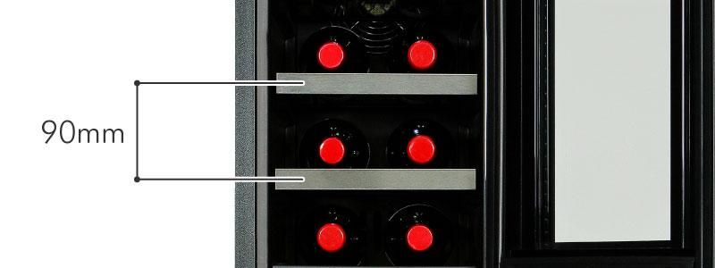 ！！！画像入れる！！！　庫内温度 -5℃ まで設定可能