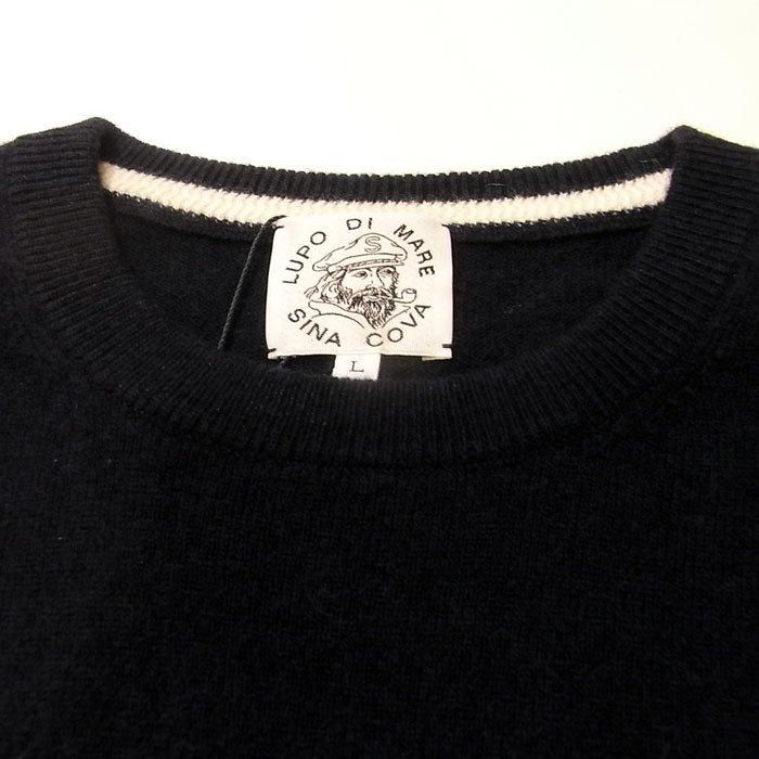 24212020 カシミヤ100％の刺繍の丸首セーター - シナコバ