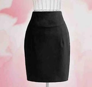 【花梟】ミニスカート【即納】【訳ありお買得】【黒:ブラック】-【サイズ:L】☆限定品☆タイトスカート☆エレガント・サテン・ブラックタイト 送料無料 tk-b1045