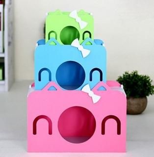 【花梟】ハムスター ケージ・ハウス【即納】 エコロジー部屋【ブルー/M】 小動物用品 耐久性抜群 無味無毒 お買得Sale品 送料無料 tk-pt0904