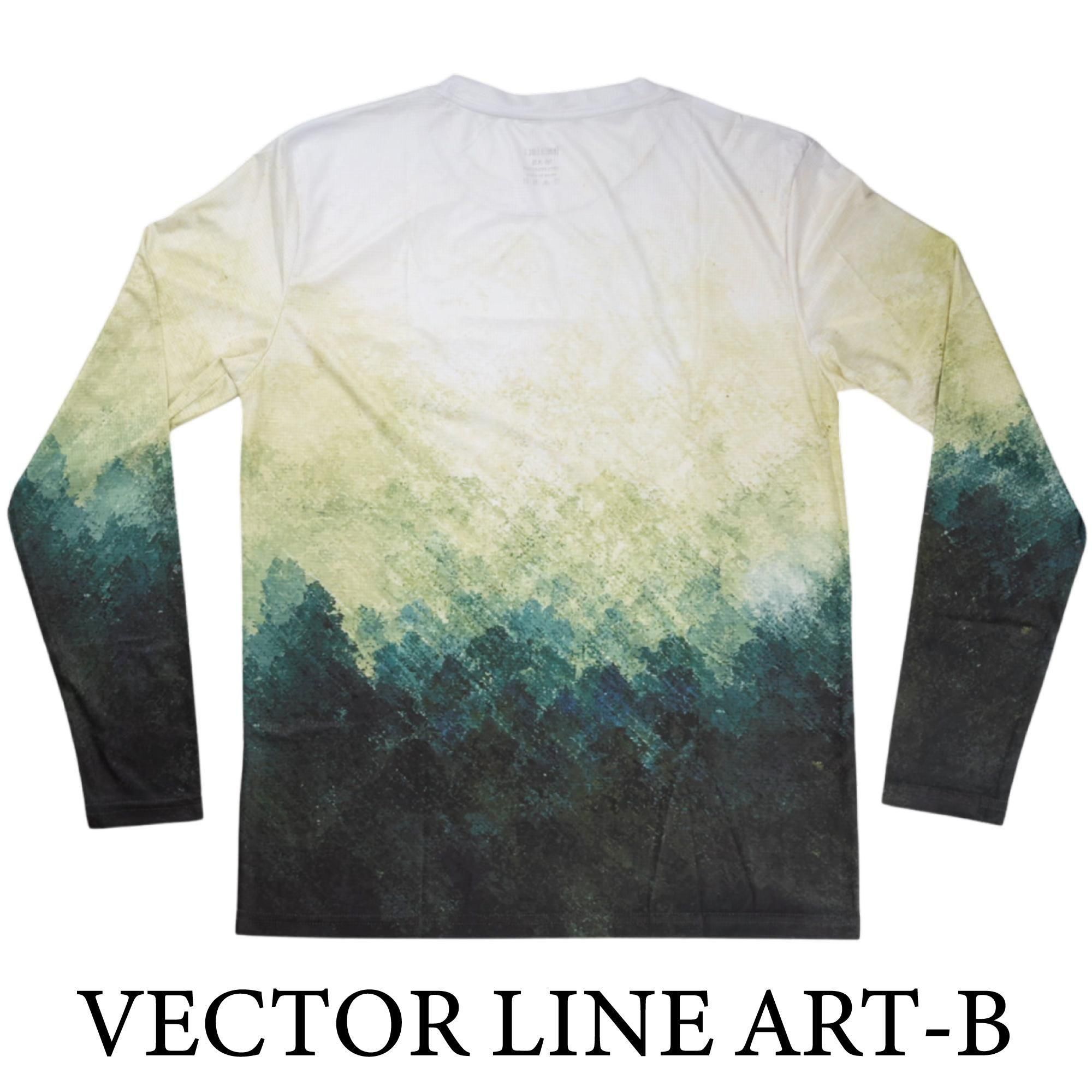 メンズ ウルトラライト ロングスリーブ 2025年 VECTOR LINE ARTモデル