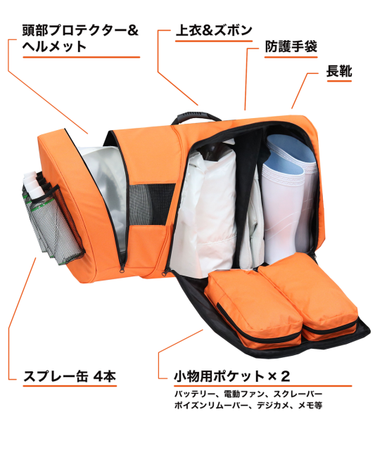 公式ストア】プロの声から生まれた 蜂の巣駆除専用の蜂防護服 公式ストア】プロの声から生まれた 蜂の巣駆除専用の蜂防護服