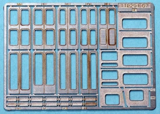 N】TTP291-07 パーツ集＃7 RC/RE扉・戸袋窓 - 鉄道模型 トレジャータウン