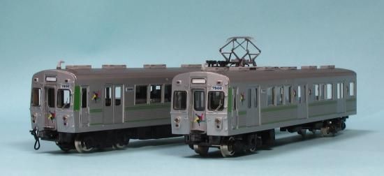 N】TTK434E 東急7200系アルミ車2両セット - 鉄道模型 トレジャー