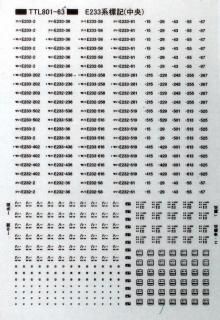 NTTL801-63 E233ɸ()