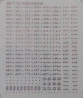 【N】TTL802-05 京急800形標記
