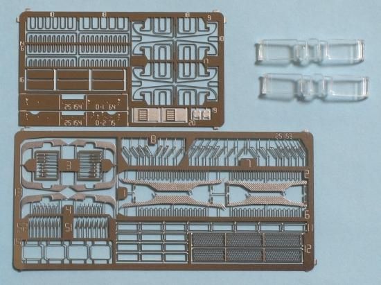 N】TTP901-06特 EF64-0前面ガラス＋パーツ集 徳用6両分 - 鉄道模型