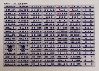 【鉄道グッズ】サボ受け □行先表示・サボ受け - 鉄道模型 トレジャータウン
