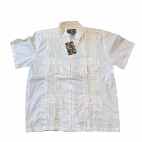 ڿ/NEWGuayabera S/S Cuba Shirt 塼Х Ⱦµ ۥ磻