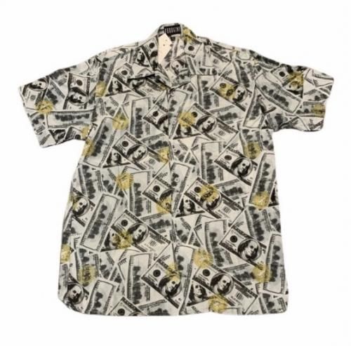 ڿ/NEW ALL Pattern S/S Polyester Shirt 