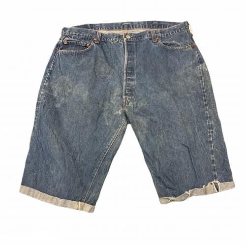 ڸ/USED70's Vintage Levi's 501 66 Single Cut Off Denim Pants ꡼Х ǥ˥ѥġåȥ ơ 66
