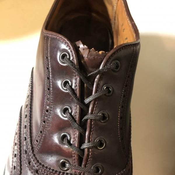 【古着/USED】ALDEN製 BROOKS BROTHERS A764 Shell Cordovan Wing Tip Shoes オールデン  ブルックスブラザーズ シェルコードバン ウィングチップ - Used & New Clothing, Shoes -mellow Online ...