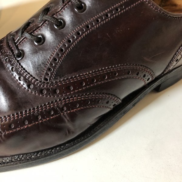 【古着/USED】ALDEN製 BROOKS BROTHERS A764 Shell Cordovan Wing Tip Shoes オールデン  ブルックスブラザーズ シェルコードバン ウィングチップ - Used & New Clothing, Shoes -mellow Online ...