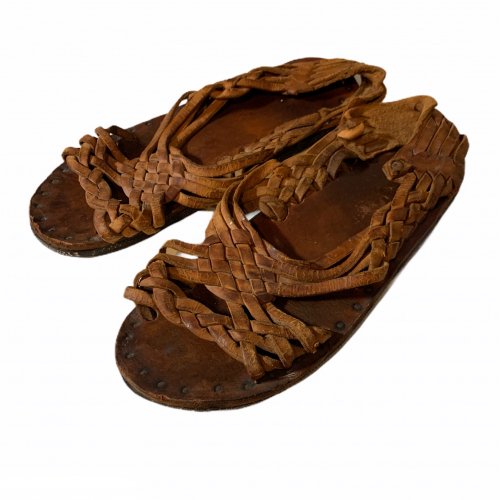ڸ/USED Leather Mexican Sandal 쥶 ᥭ󥵥롡