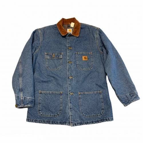 ڸ/USEDMADE in USA CARHARTT Denim Coverall ꥫ ϡ ǥ˥ С M