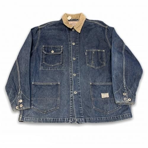 ڸ/USED90's Levi's 70665 Denim Coverall ꡼Хǥ˥ࡡС XL