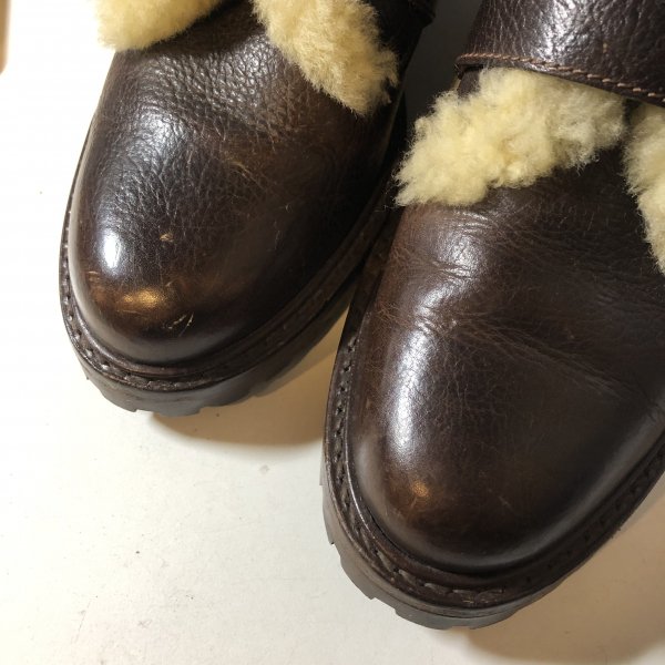 【古着/USED】90's Polo Ralph Lauren SPOTSMAN Winter Leather Boots ポロ ラルフローレン  スポーツマン ウィンター レザー ブーツ US 10D - Used & New Clothing, Shoes -mellow Online