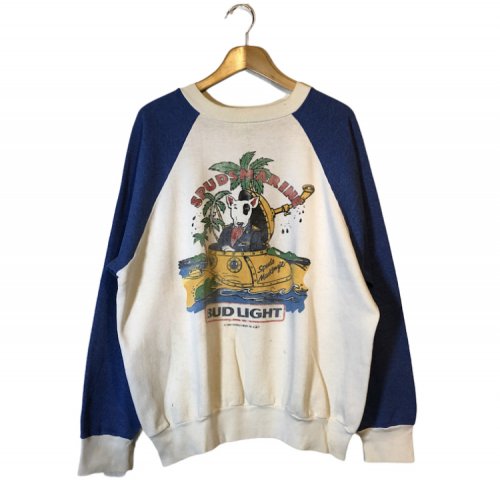 ڸ/USEDMADE IN USA
90's BUD LIGHT Raglan Sweatshirt Хɥ饤 饰 å XL