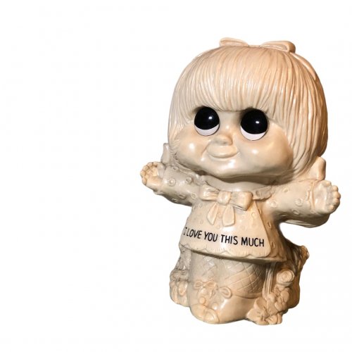 ڸ/USED MADE IN USA 70's Sillisculpts Message Doll ''Big Size'' ꡼ץ å ɡ ӥå
