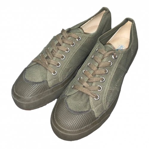 ڸ/USED90's Italian military Deck Shoes ꥢߥ꥿꡼ ǥå塼 42