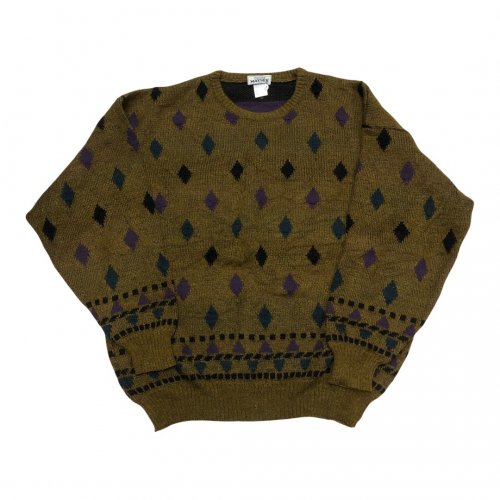 ڸ/USEDEuro All Pattern Knit Sweater 桼  ˥å  52