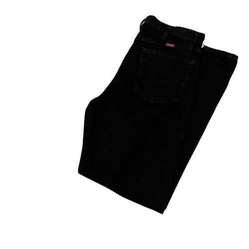 ڸ/USEDRUSTLER Black Denim Pants 饹顼 륹 ֥å ǥ˥ѥ W35
