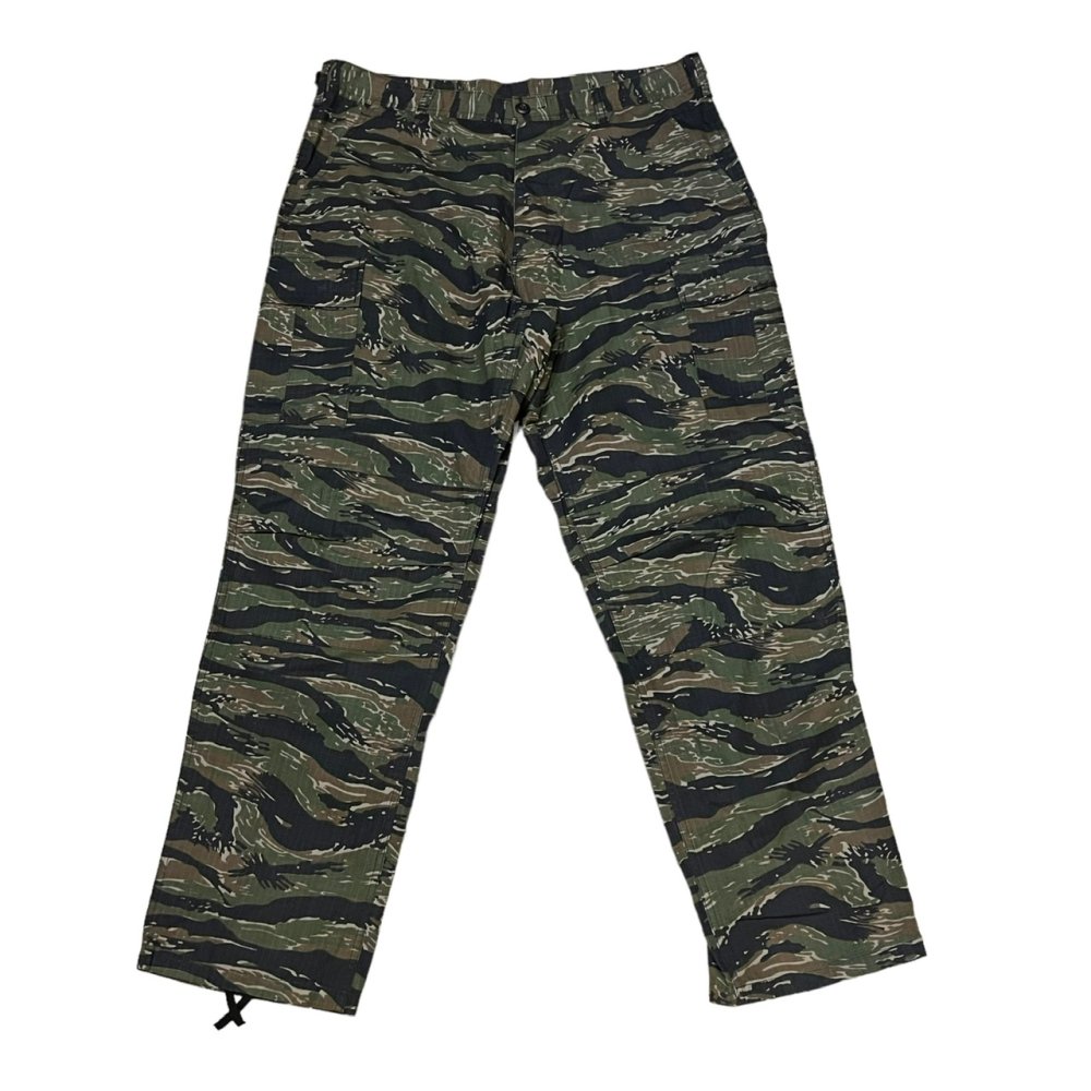 古着/USED】ROTHCO Tiger Stripe Camo BDU Pants ロスコ タイガーストライプ カーゴパンツ L/R -  古着屋mellow