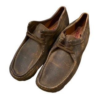 ڸ/USED Clarks WALLABEE Moccasin Boots 顼 ӡ ⥫ ֡ 