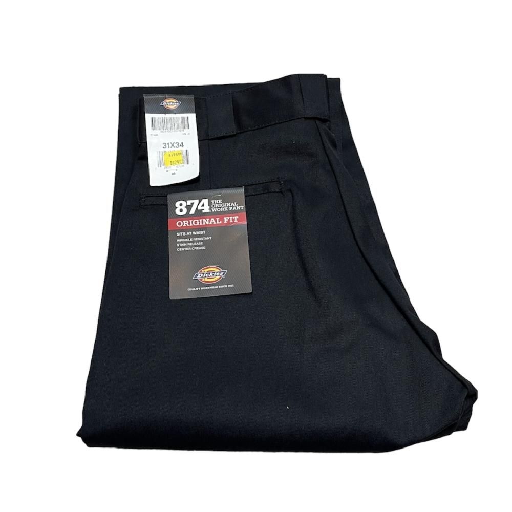 DEAD STOCK/ʡDickies 874 ORIGINAL FIT Work Pants ''Black'' ǥå   ѥ 3134