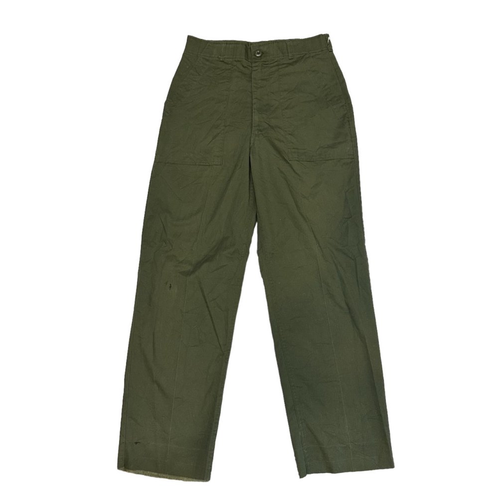 ڸ/USED80's US ARMY Baker Pants ꥫ ݥꥳåȥ ٥ѥ W30
