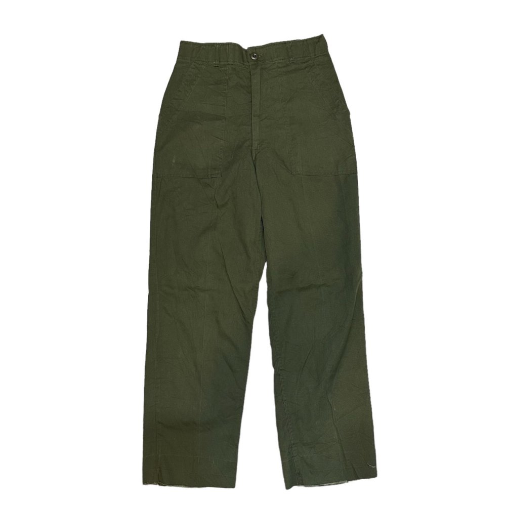 ڸ/USED80's US ARMY Baker Pants ꥫ ݥꥳåȥ ٥ѥ W30