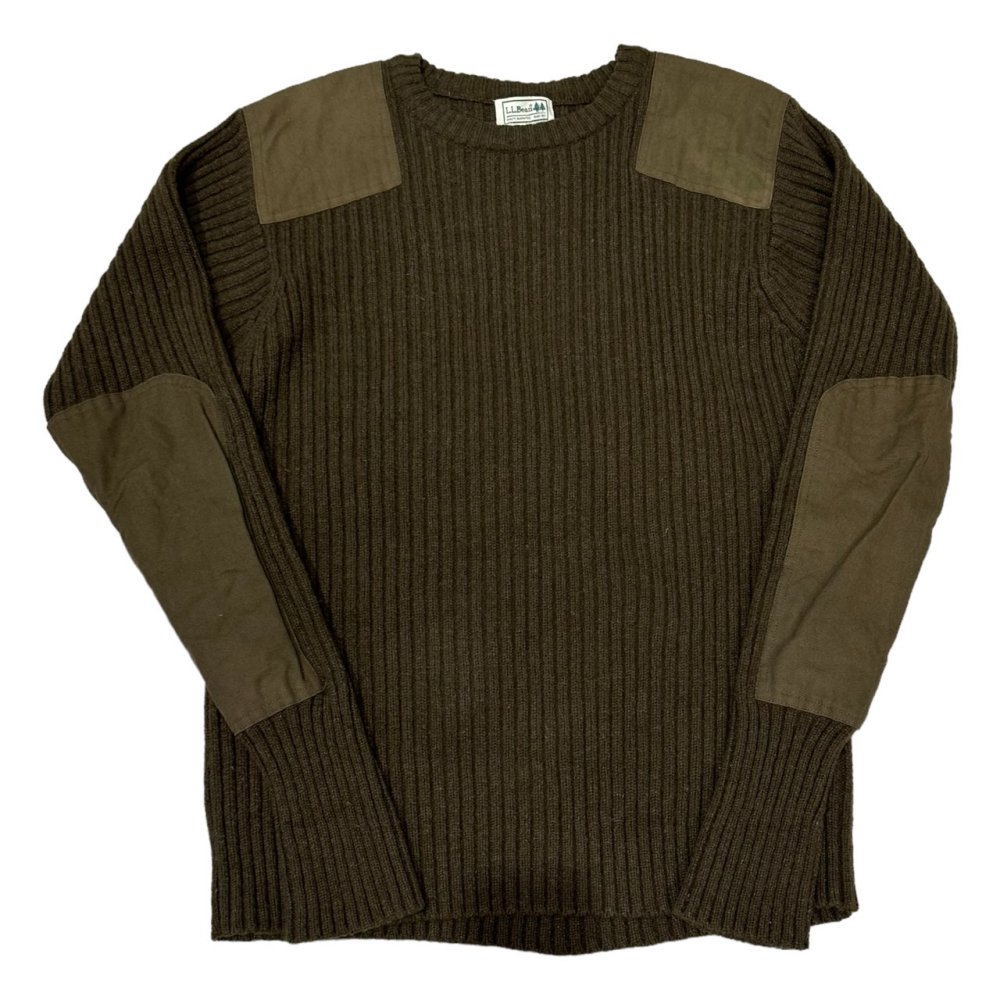 ڸ/USEDL.L.Bean  Hunting Knit Sweater 륨ӡ ܡѥå ϥƥ ˥å   L/REG