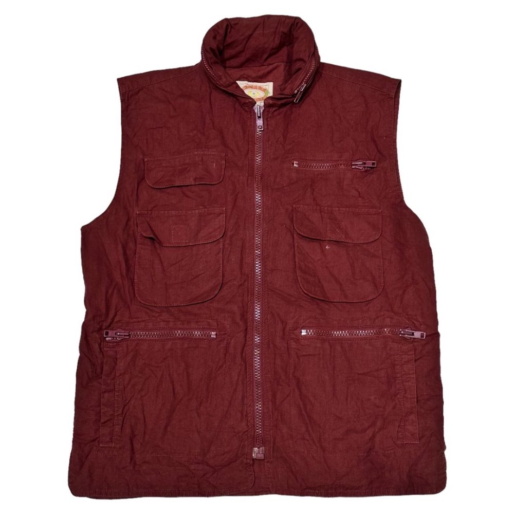 ڸ/USED80's BANANA REPUBLIC COTTON Vest Хʥʥѥ֥å åȥ ٥ M
