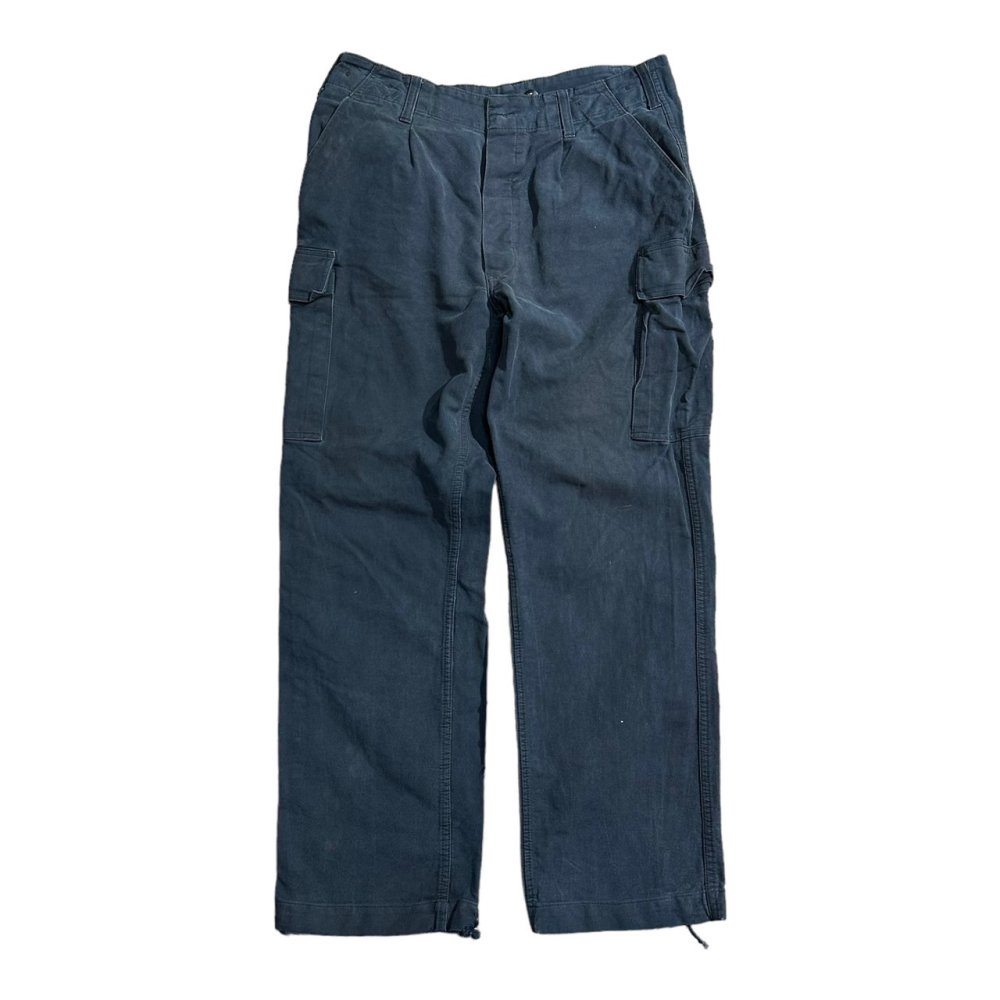 ڸ/USEDGerman Army Black Moleskin Cargo Pants ɥķ ֥å ⡼륹  ѥ W52