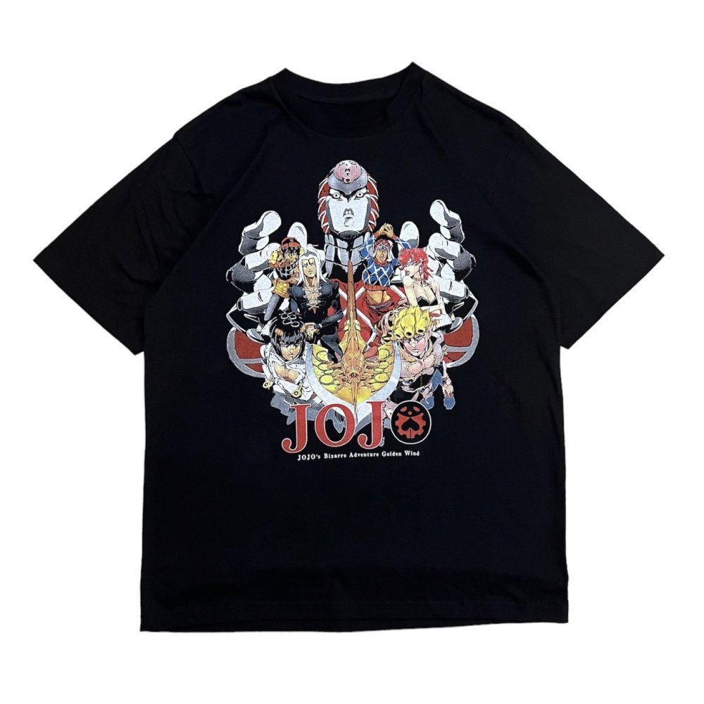 【新品/ NEW 】JOJO'S BIZARRE ADVENTURE Animation S/S Tee ジョジョの奇妙な冒険 プリント Tシャツ -  古着屋mellow