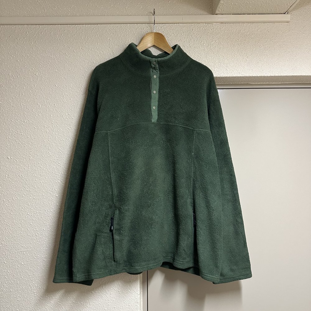 ڸ/USED80~90's L.L.Bean Fleece Pullover Jacket 륨ӡ ե꡼ ץ륪С 㥱å XXL