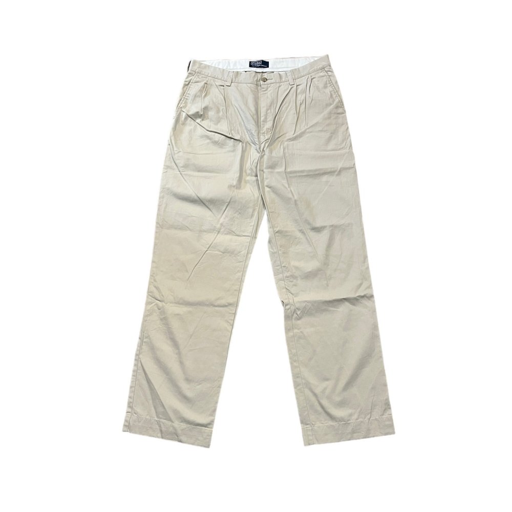 ڸ/USEDPolo Ralph Lauren Two Tuck Chino Pants ݥ ե Υѥ W35