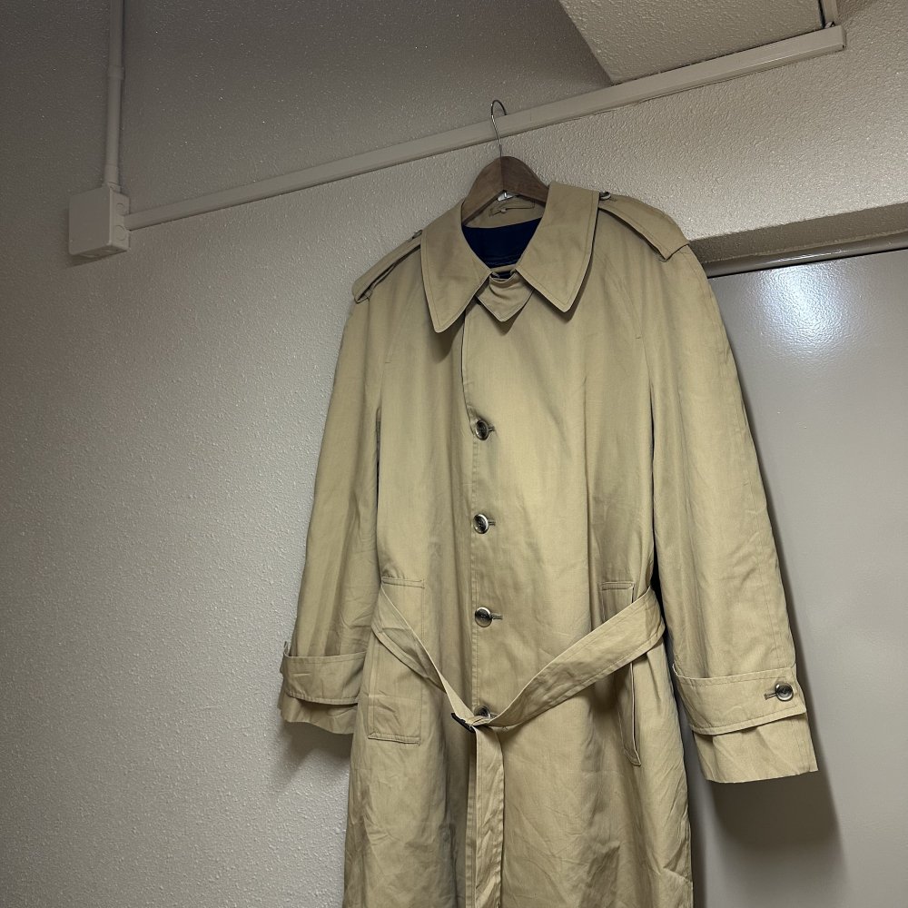 ڸ/USED70's~80's LONDON FOG Balmacaan Coat ɥե Хޥ ƥ󥫥顼  饤ʡդ 44REG