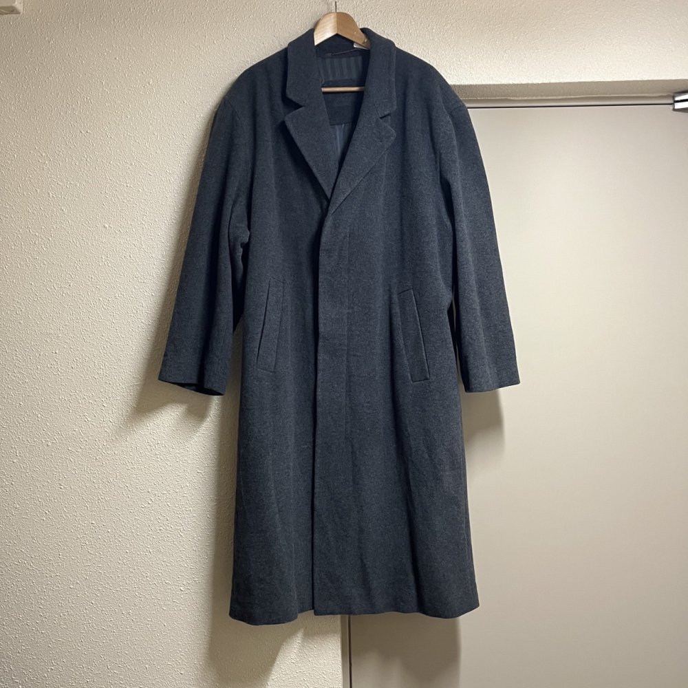 ڸ/USEDSingle Breasted Wool Coat 󥰥 ֥쥹   XL