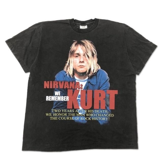 ラウンド  Tシャツ Cobain Kurt Nirvana 新品 XL Tee S/S ニルヴァーナ | トップス