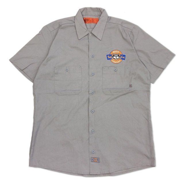 ڸ/USED Dickies S/S Work Shirts ǥå Ⱦµ  M