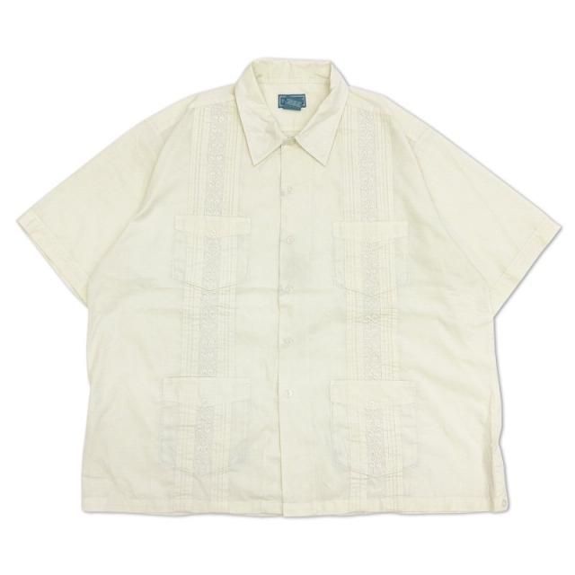 <img class='new_mark_img1' src='https://img.shop-pro.jp/img/new/icons1.gif' style='border:none;display:inline;margin:0px;padding:0px;width:auto;' />ڸ/USED Tropicool S/S Cuba Shirts 塼Х Ⱦµ XL