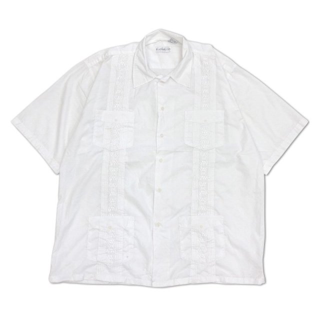ڸ/USED PLATOON USA S/S Cuba Shirts 塼Х Ⱦµ XL