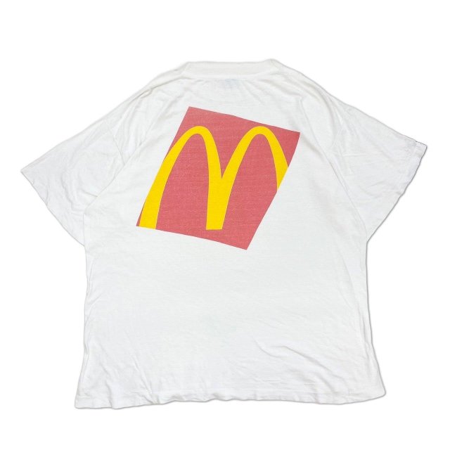 ڸ/USEDMADE IN U.S.A 90's TEXIMP McDonald's S/S TEE ޥɥʥ Ⱦµ ץ T 󥰥륹ƥå  XL