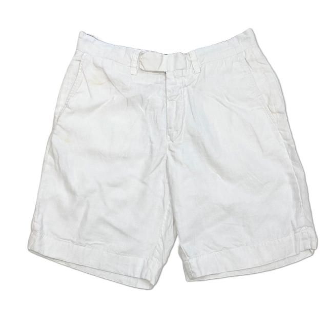 ڸ/USED POLO RALPH LAUREN Linen Shorts ݥ ե ͥ 硼 W31 ۥ磻